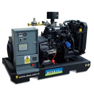 Generator de curent (Grup electrogen) pe gaz AKSA AGM 25, 22 KVA