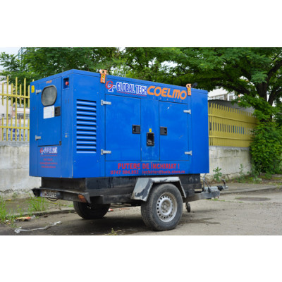 Generator de curent mobil insonorizat second hand FDT2-IT SH, 40KVA